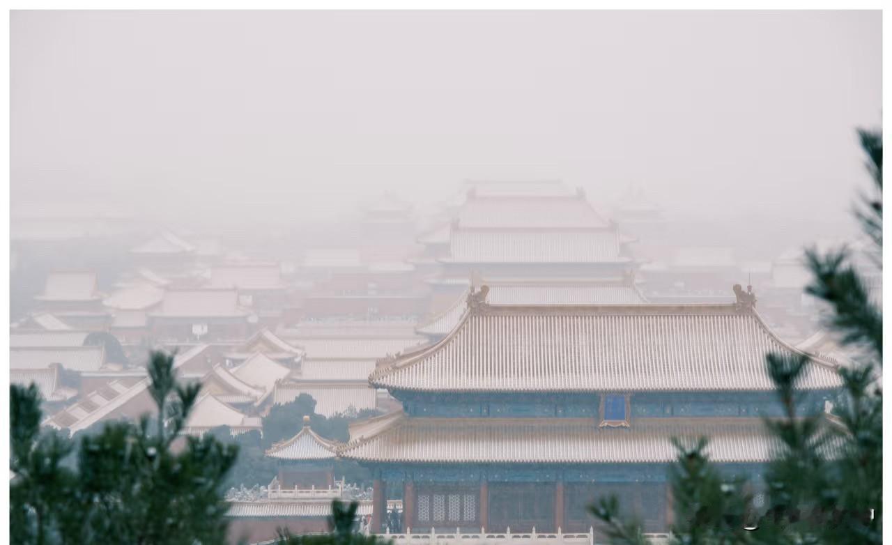 北京今年第一场雪来得超实在，雪量给足了仪式感，可兴冲冲去景山赏雪，才发现美景里藏
