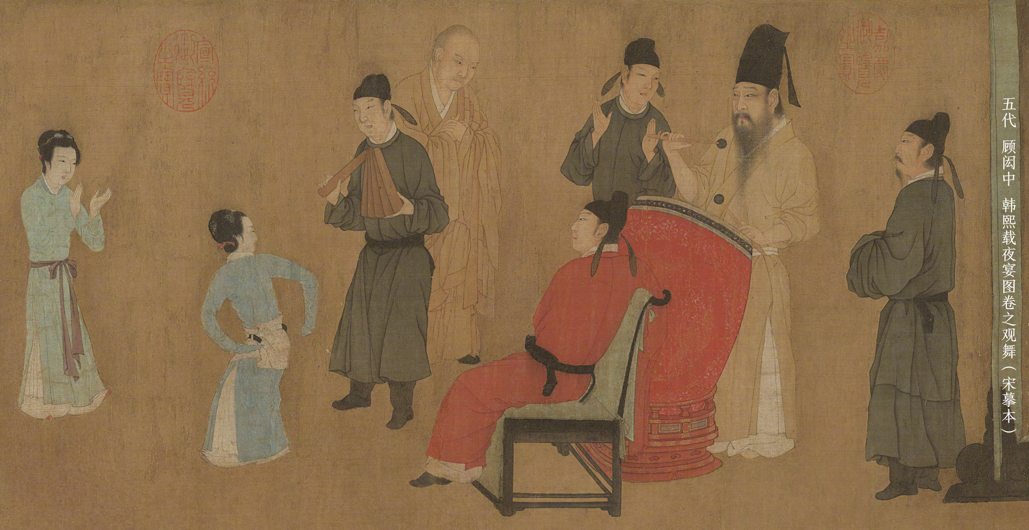 【韩熙载夜宴图将在浙博展出】浙博将展出韩熙载夜宴图近日，“太平年·天下同宁”大