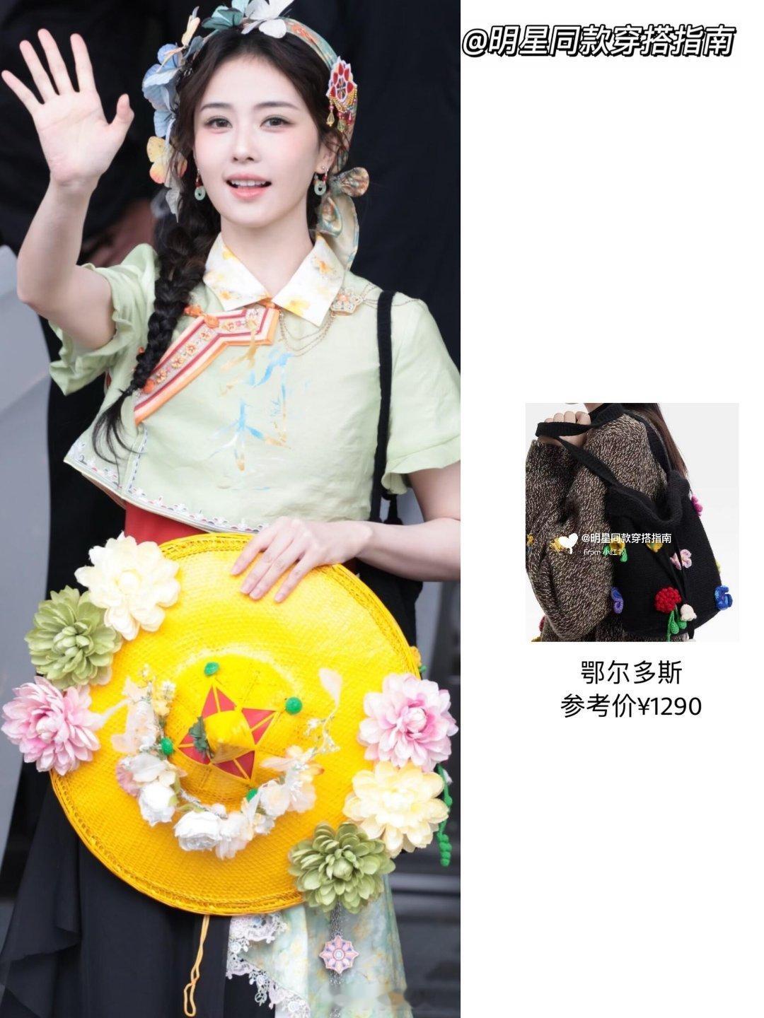 奔跑吧白鹿孟子义今日造型让人眼前一亮！两位好美奔跑吧‖孟子义‖白鹿‖