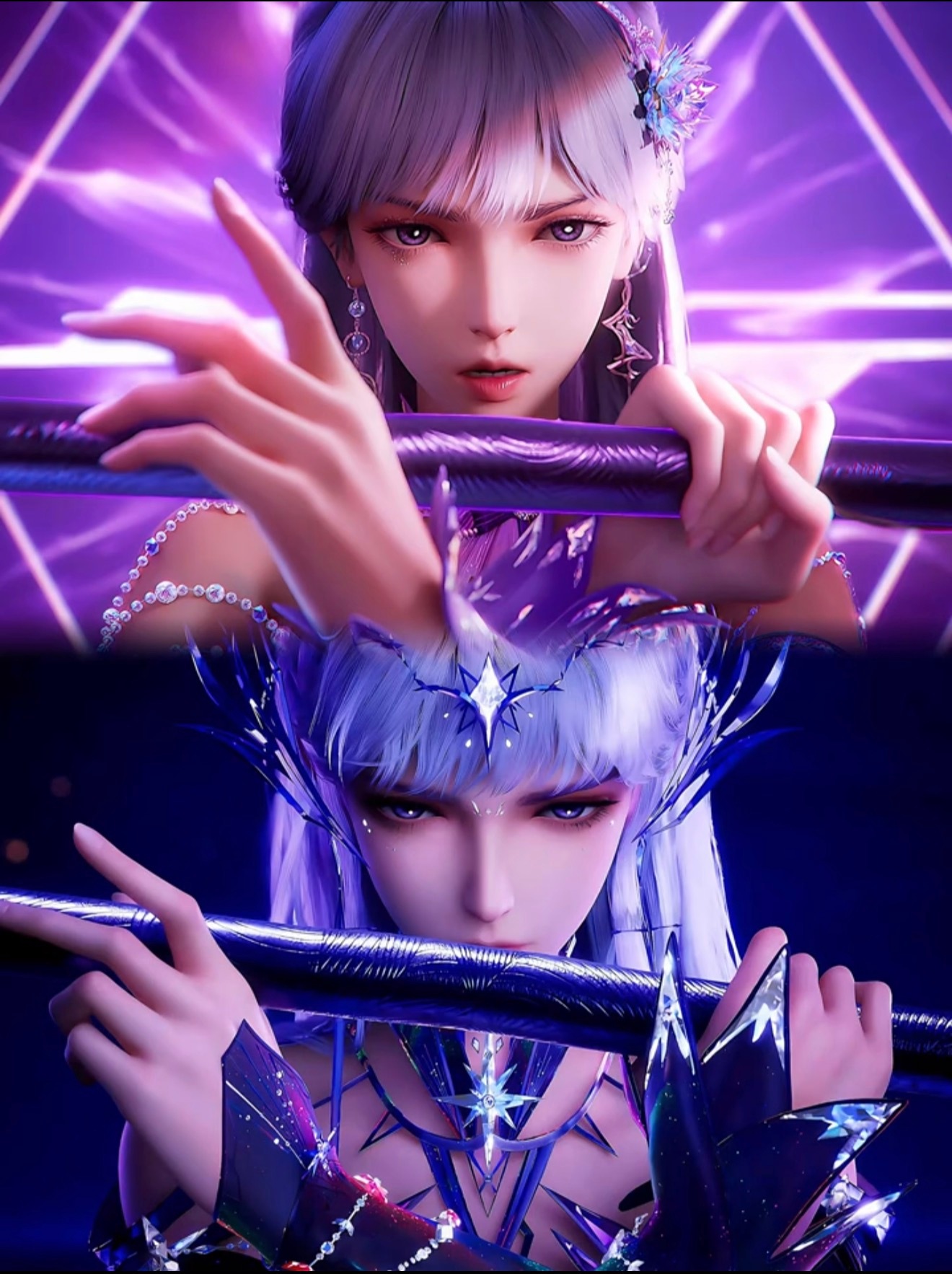 刺客女王冷厉无双神印王座圣采儿神印王座动画