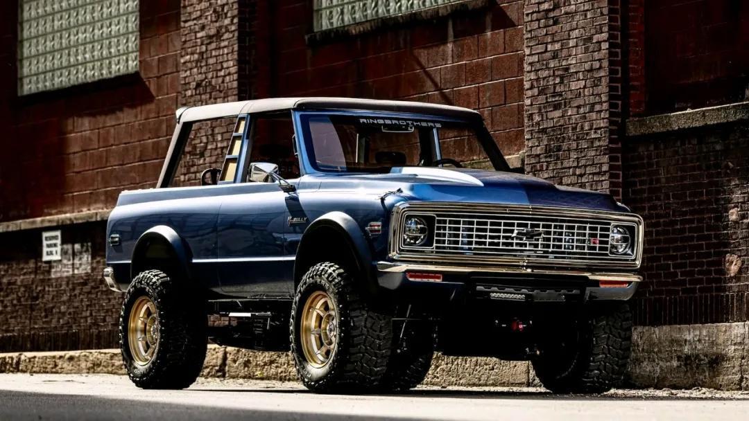 外表是1972年的雪佛兰K5Blazer，内里却藏着一台1200匹的LS3V