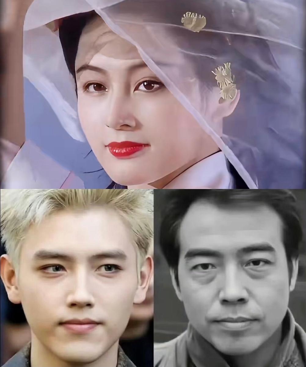 毕竟亲妈是陈红，有这么一位大美女的基因兜底，就是老爸陈凯歌基因显化中陈飞宇也