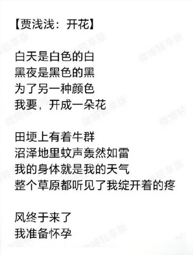 贾浅浅可能是阿中唯一的，靠性压抑当上教授文协会副主席的人