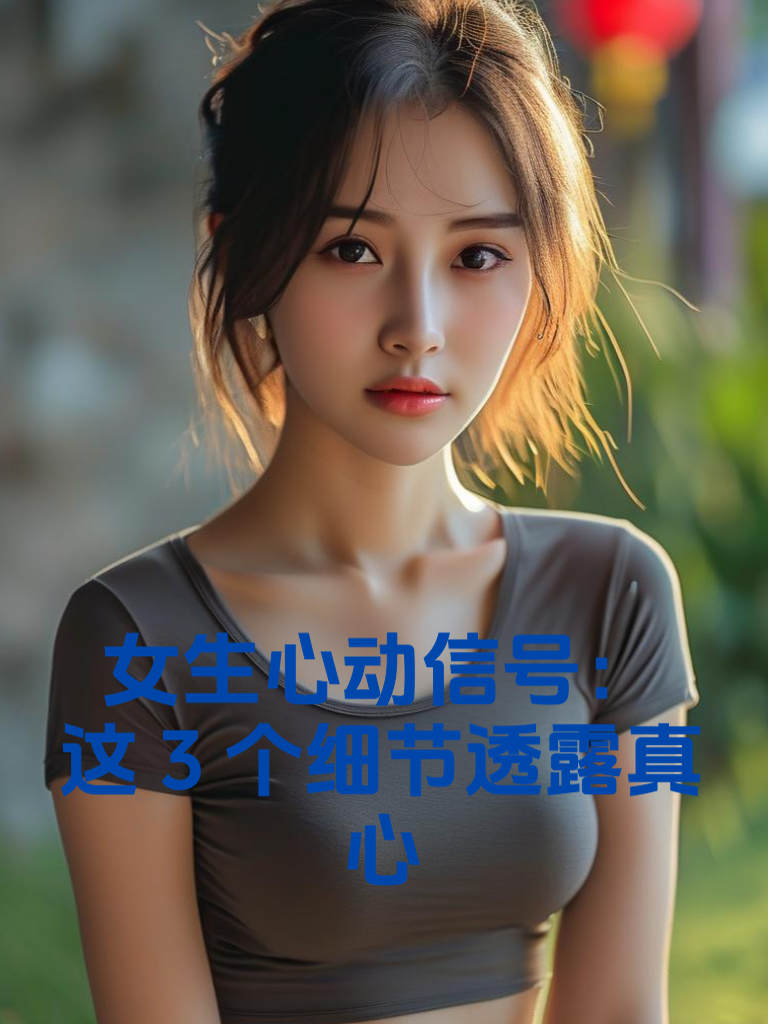 女生心动信号：这3个细节透露真心
