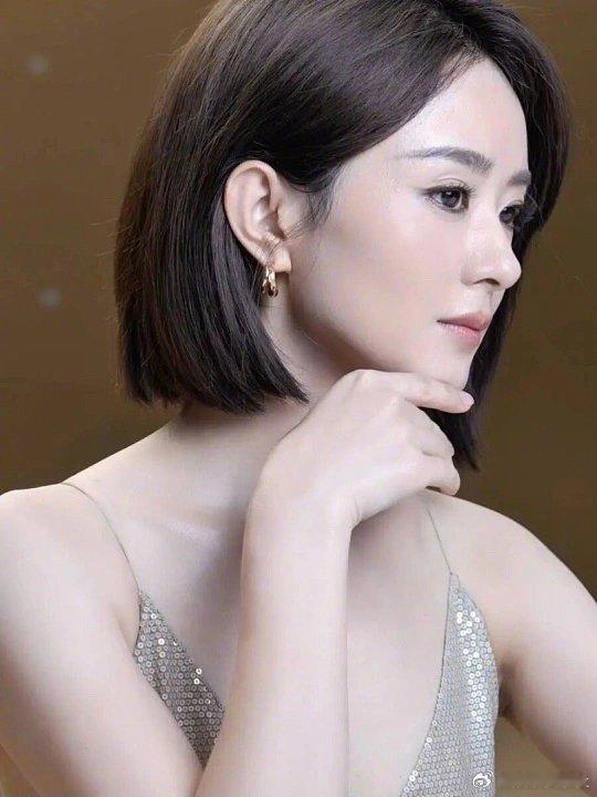 短发的赵丽颖姐姐好美的一只，简直不够看啊！～｜赵丽颖