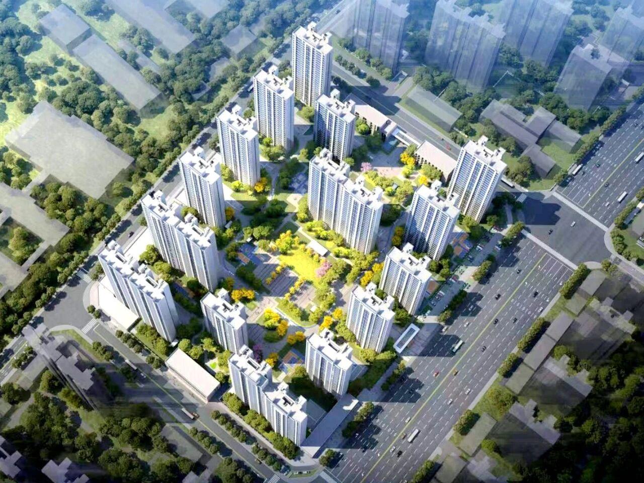 西安重点民生城市更新项目，三兆村城中村改造DK5安置小区建设进度条刷新，距离