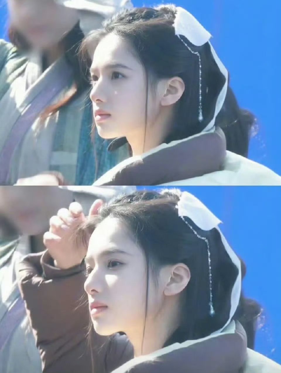 还没有人见过张婧仪这张路透吗？！美的要命