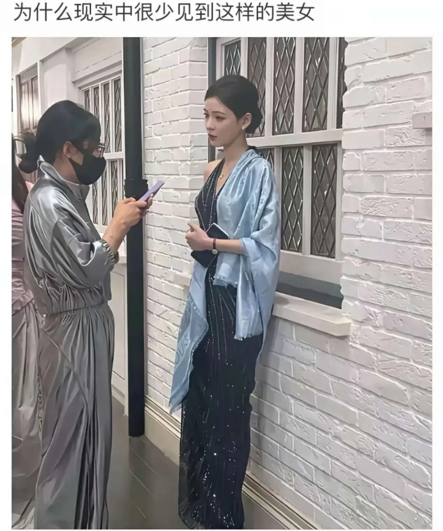 为什么我从来没有马路上遇到过这样的美女，是我们村不够发达吗