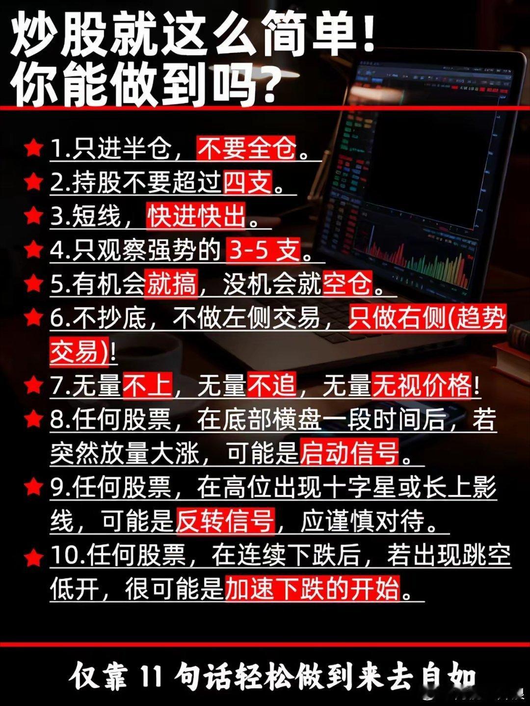 炒股就是这么简单，你能做到吗？