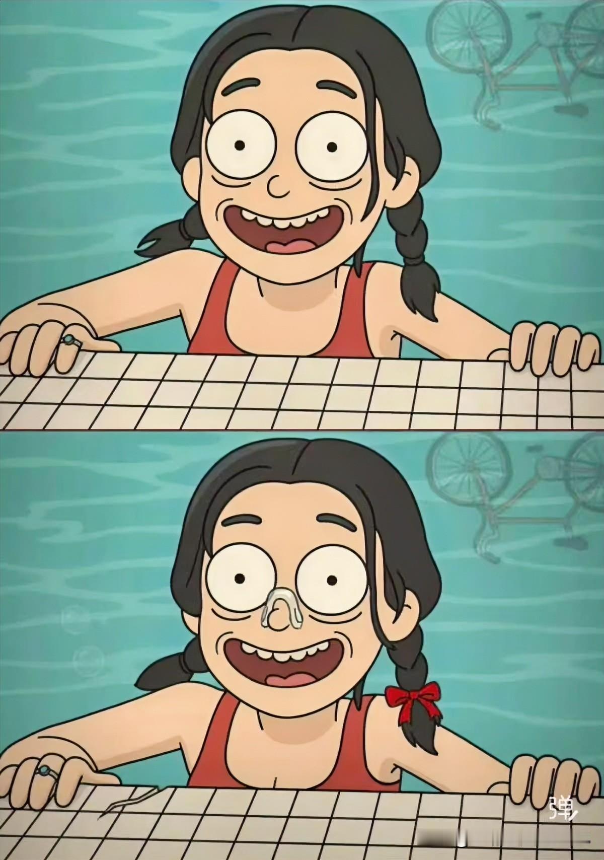 水边嬉戏，笑语盈盈乐无边找不同15处