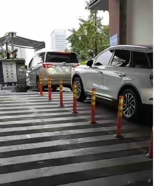 成都某小区早高峰时，有车主因为开发商没给停车费发票，就堵在地下车库出口不缴费，害