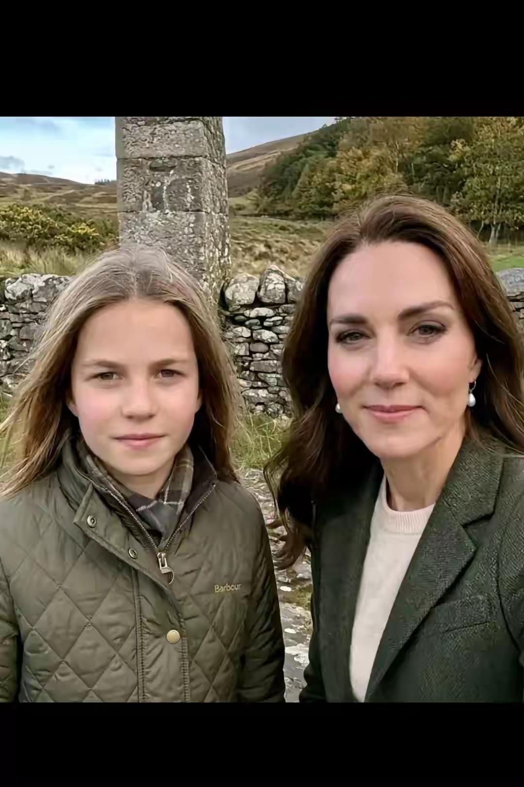 凯特和夏洛特，可以说是王室的“门面”！颜值，拿得出手！气质和气势，有当年的戴