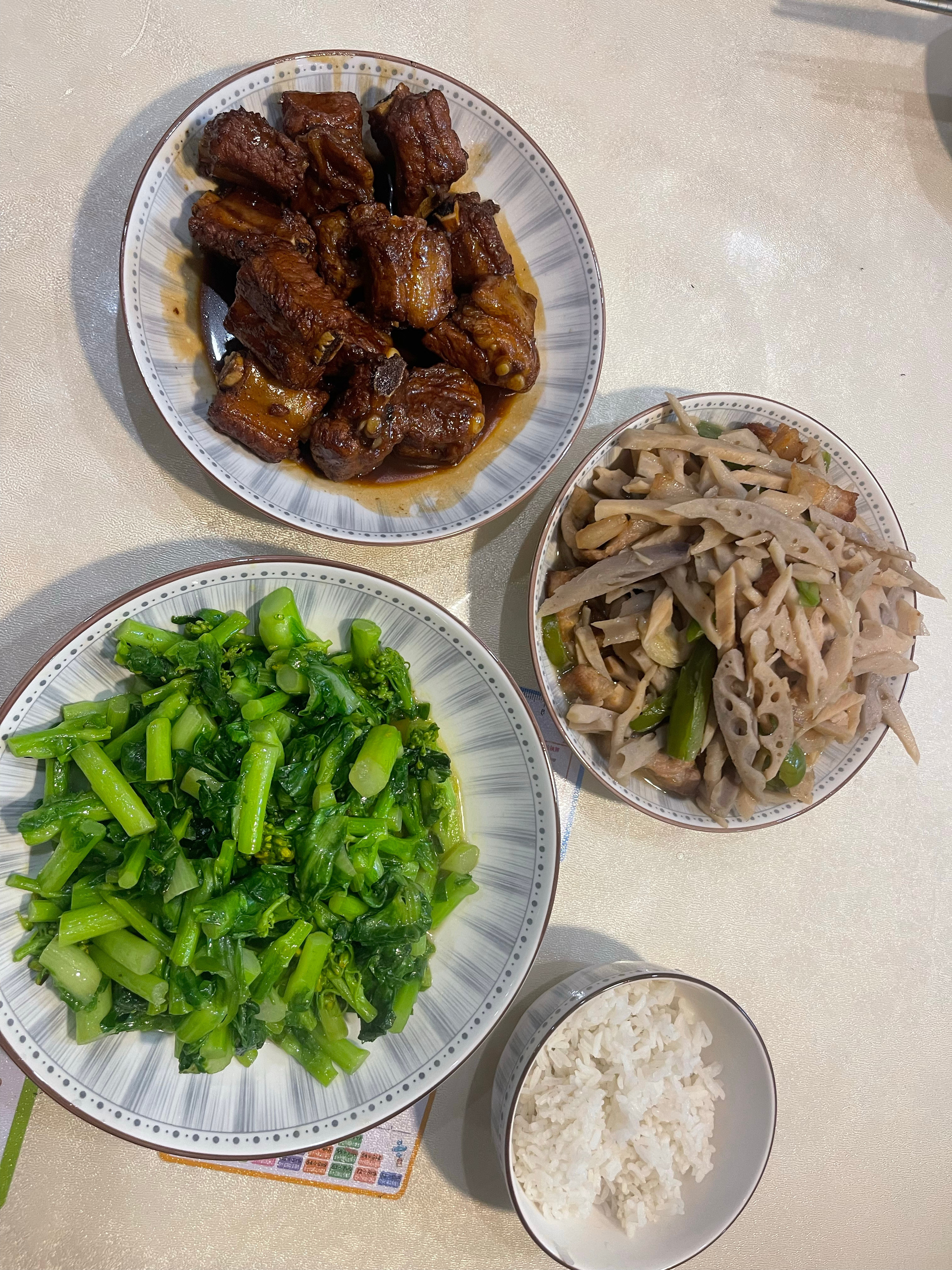 今天的晚餐，简简单单又是一餐！武汉