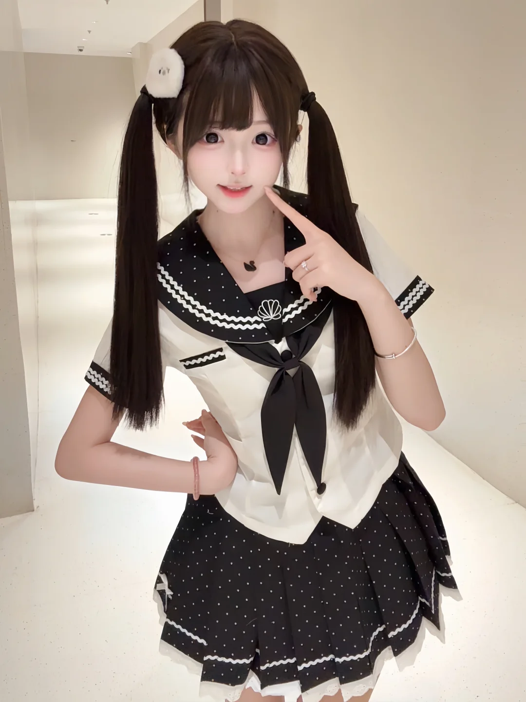 一字萌#樱漫野jk