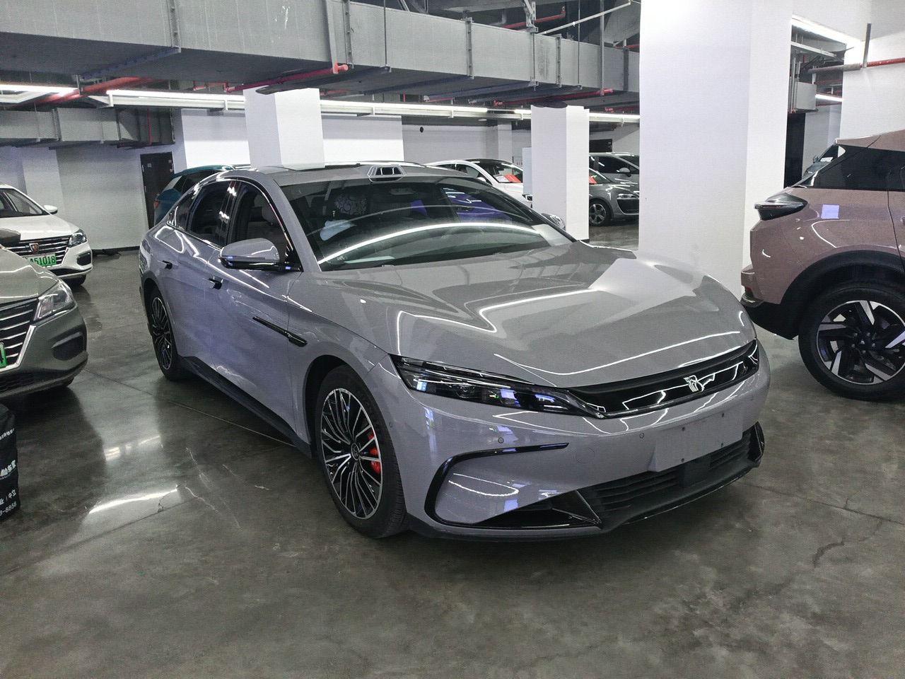 二手电车就是划算，四千公里的准新比亚迪汉，比新车节省6万！前两天验了一台汉EV