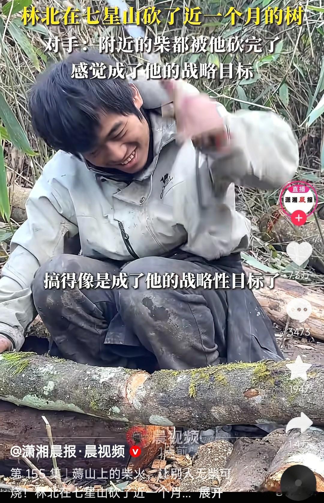 张家界·七星山，荒野求生年轻人战术就是不同，27号选手林北，脑回路我是万万没想到