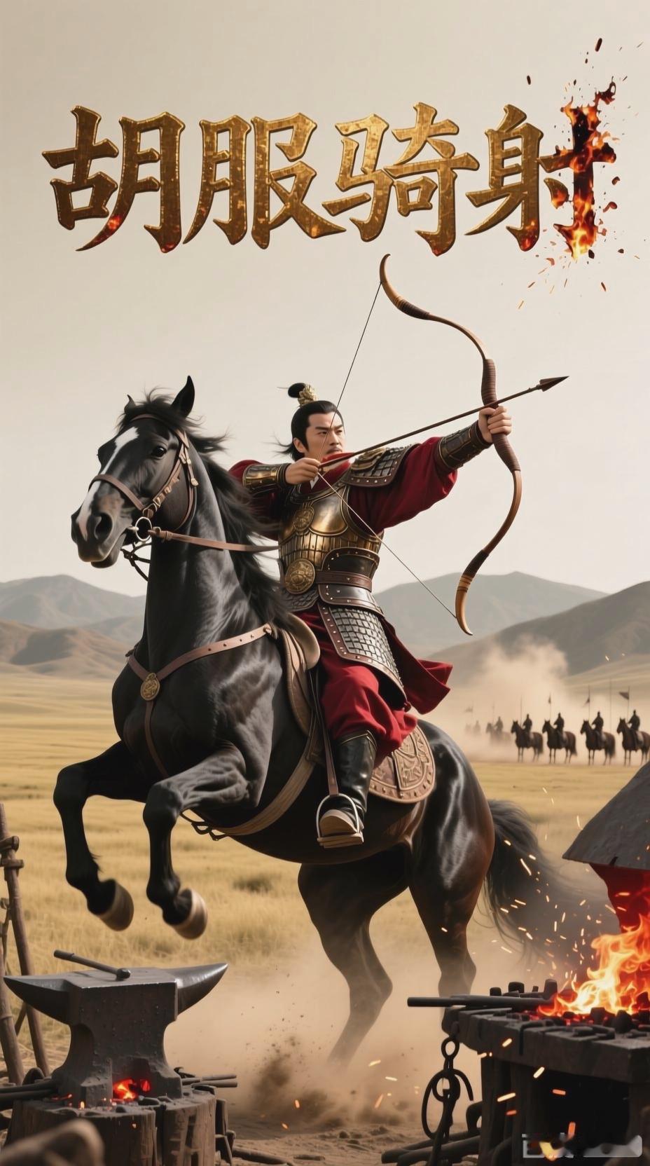 胡服骑射是公元前307年赵武灵王主导的军事变革，核心决策在今河北邢台的信宫敲定，