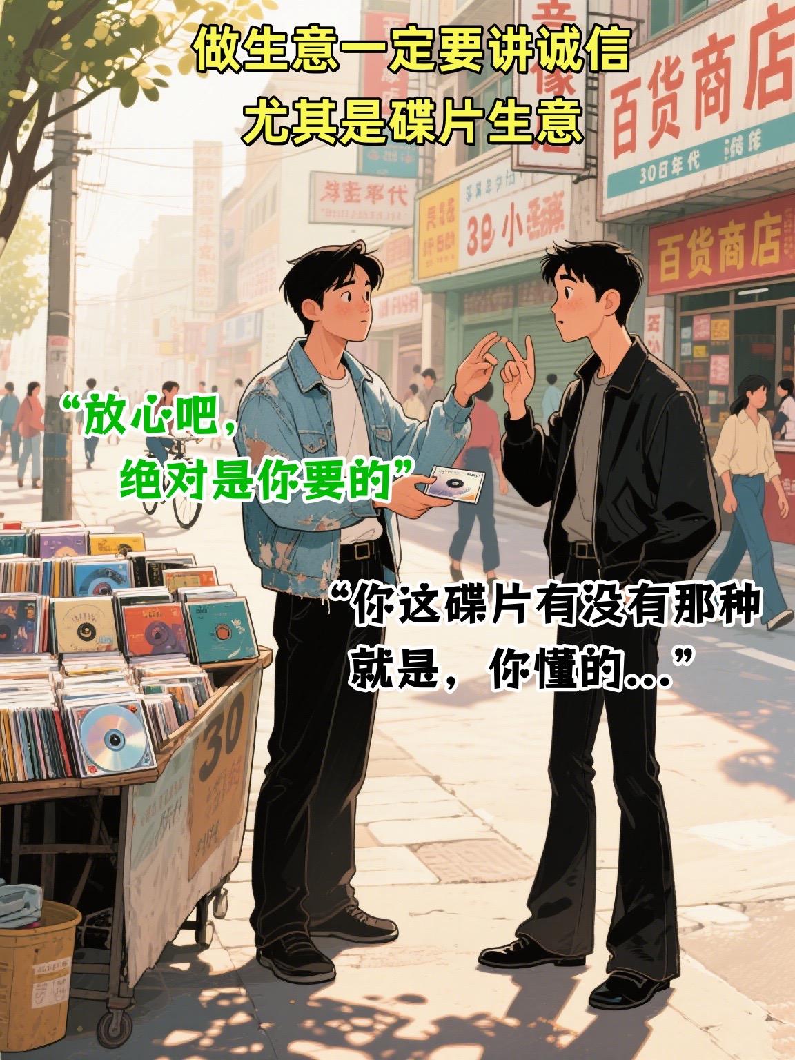 做生意一定要有诚信。
