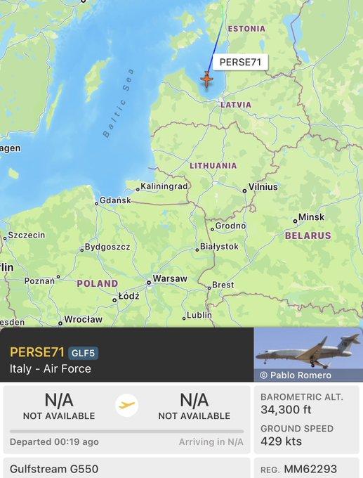 🚨🇷🇺🇵🇱突发新闻：意大利预警机加入北约应对无人机入侵行动据报道
