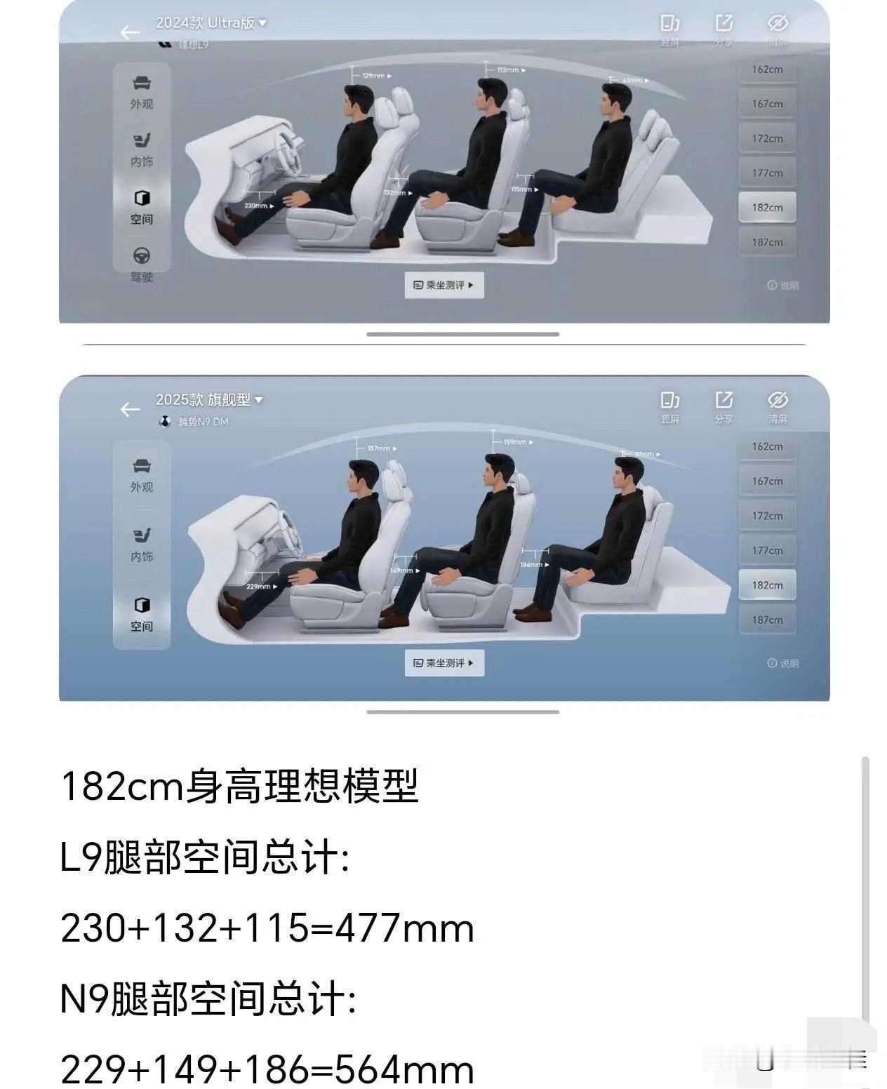 腾势N9这空间也不小啊，为啥车区都是黑空间的呢？说是什么易三方侵占了太多的空间？