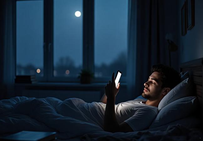 研究表明：睡前刷手机会导致血糖升高！睡眠是维持人体健康的关键环节，不良的睡眠状态