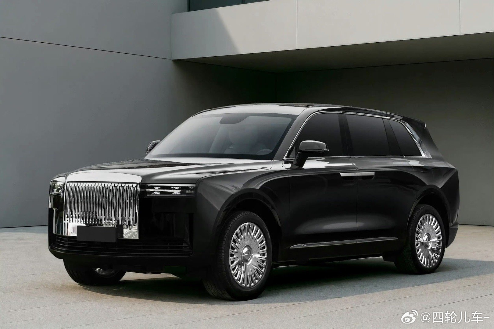 汽车追觅的轻奢旗舰SUV，库里南气质，对开门设计，竟然没有B柱，这对