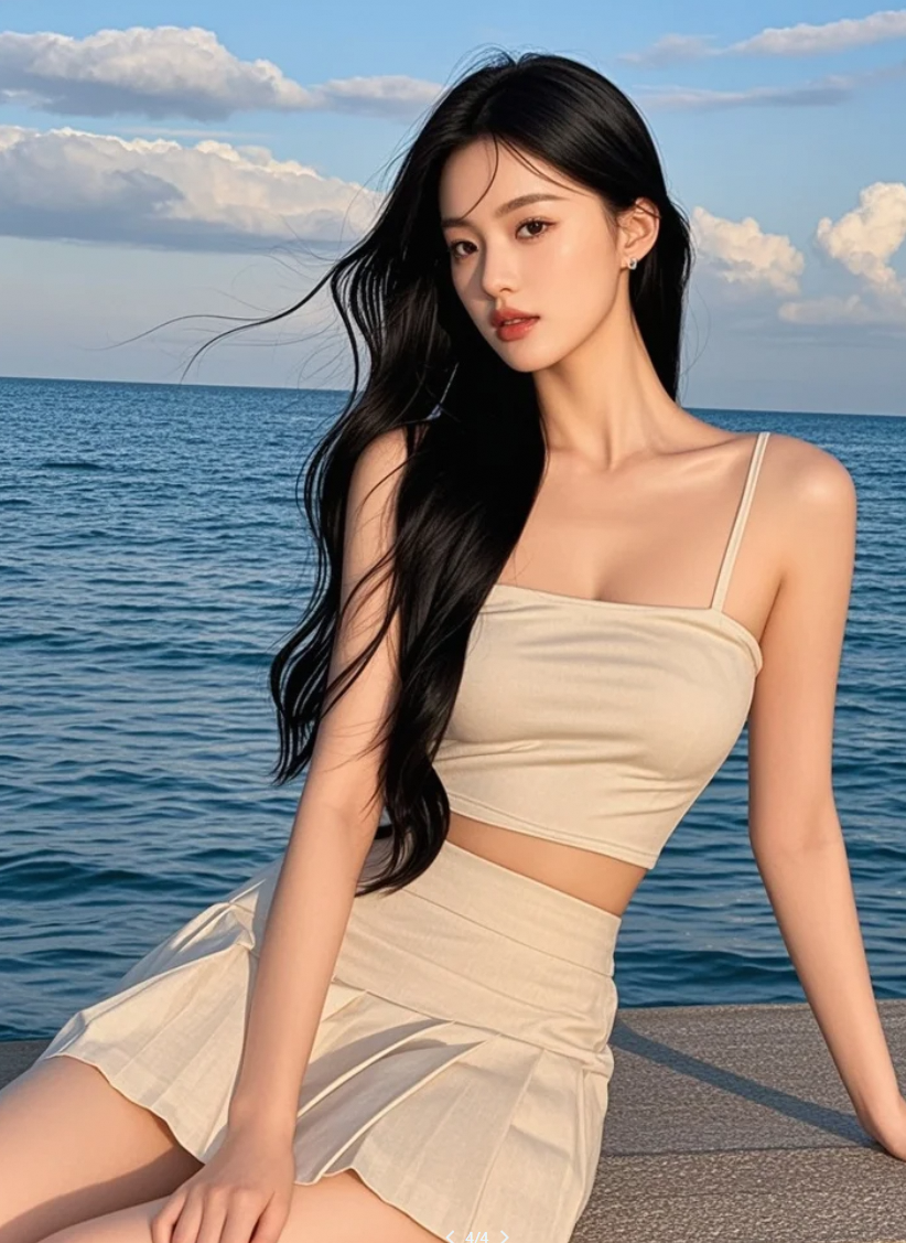 快来牵我的手，我们一起踏浪好不好