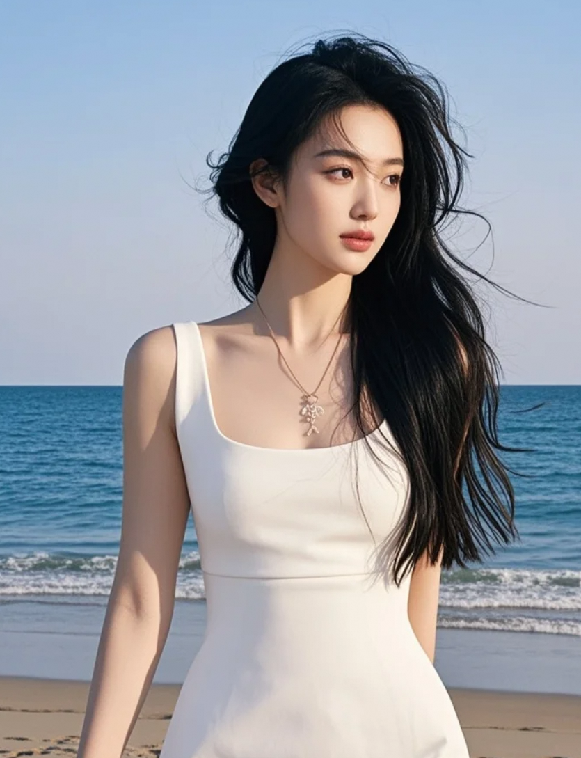 今天和大海谈了一场温柔的恋爱