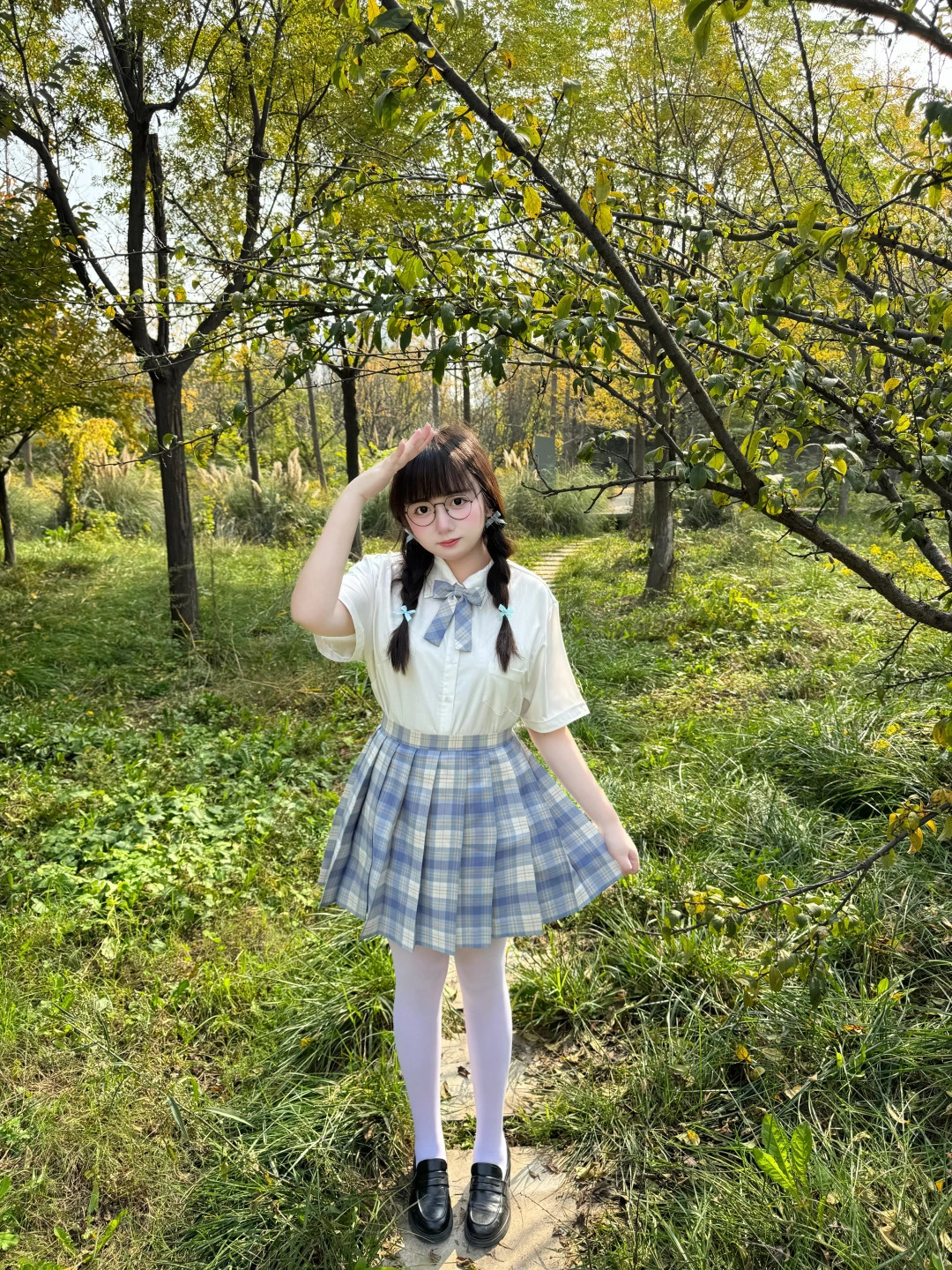 jk日常丨秋天的枫叶是属于jk的🍂