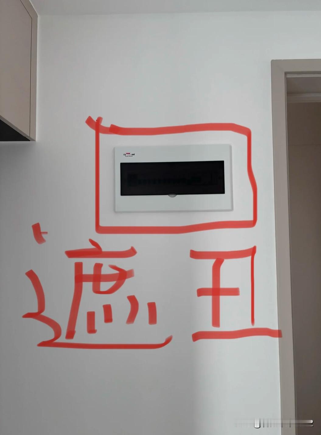 想抄一下大家的电表箱作业🙏家人们啊这个电表箱怎么遮丑啊，想直接抄作业！！！这