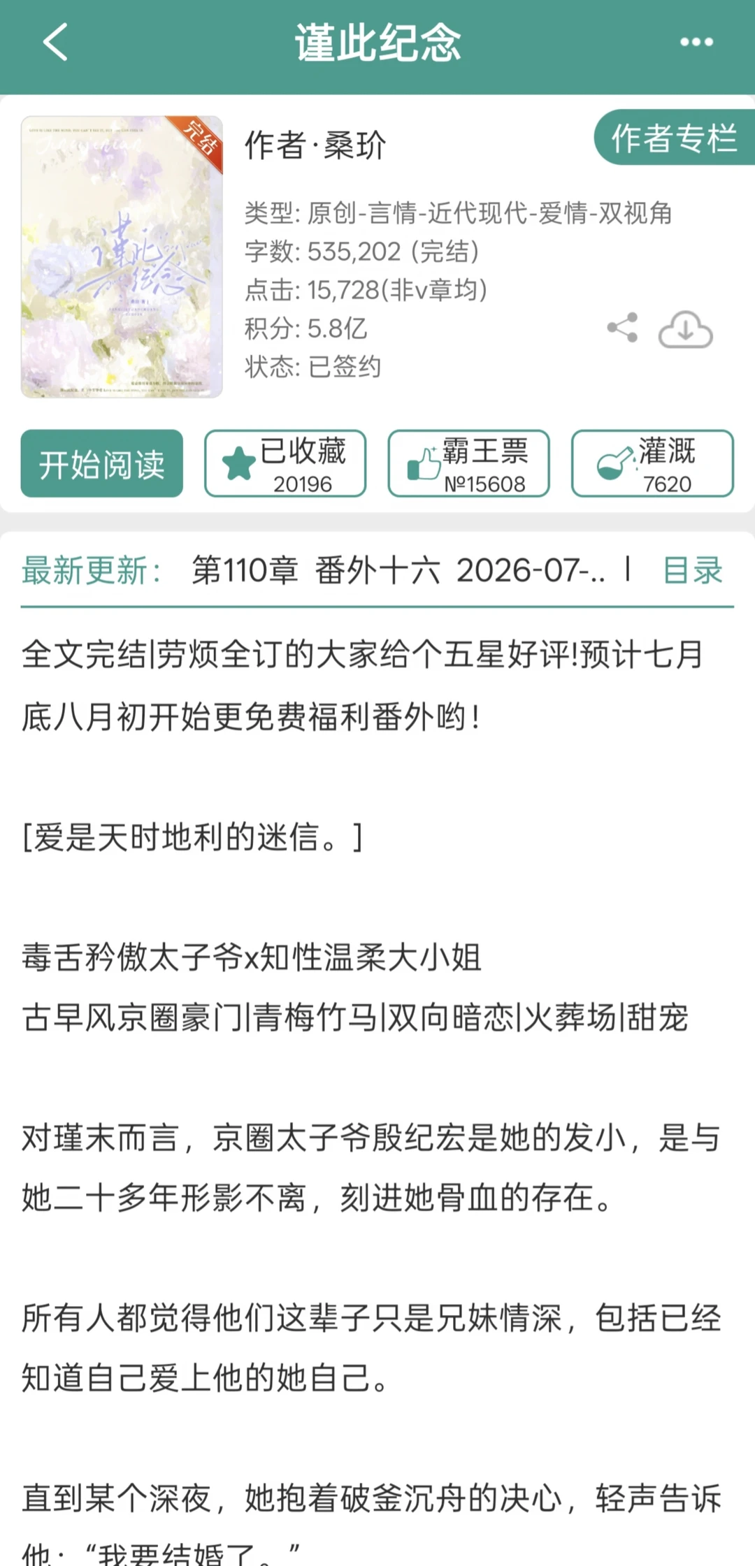 2026我的top京圈高干文！