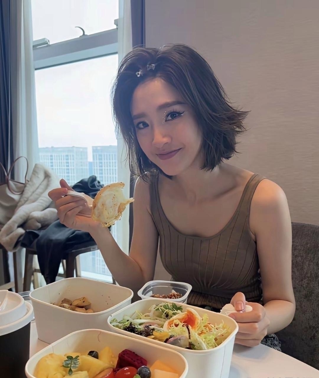 唐艺昕长的好看，身材又好又自律，怪不得张若昀这么爱她。​​​​