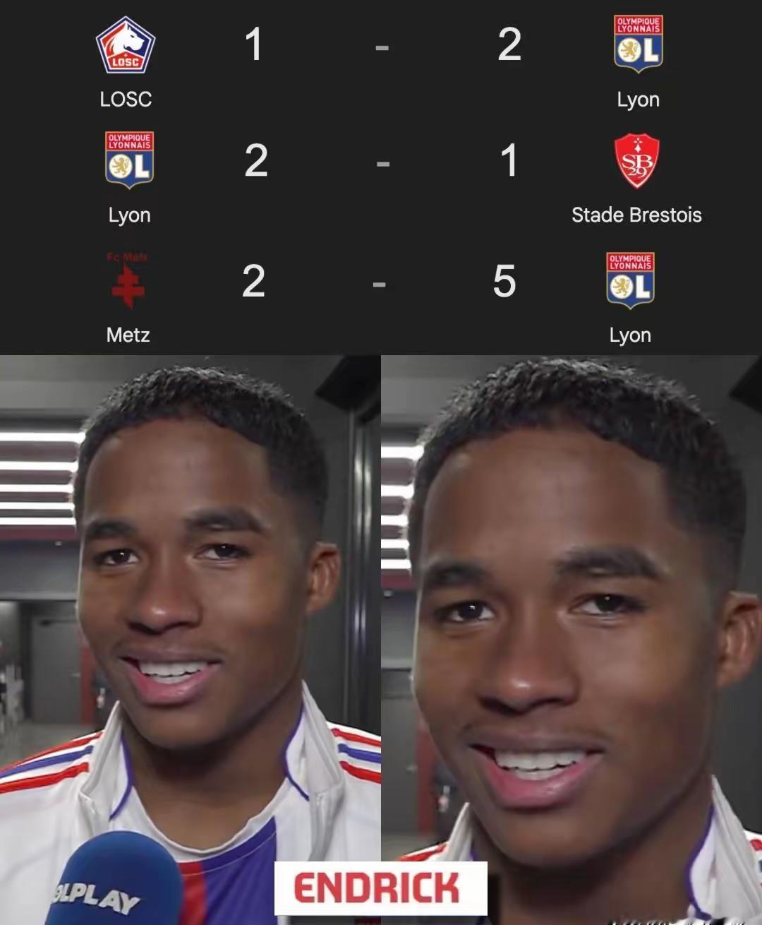 皇马只是把他送去“练级”，他却差点把整个法甲的服务器给干崩了。19岁的恩德里克