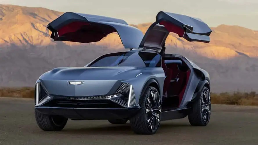 凯迪拉克Elevated Velocity概念车震撼发布：24英寸发光轮毂+四模式驾驶，重新定义电动豪华SUV！