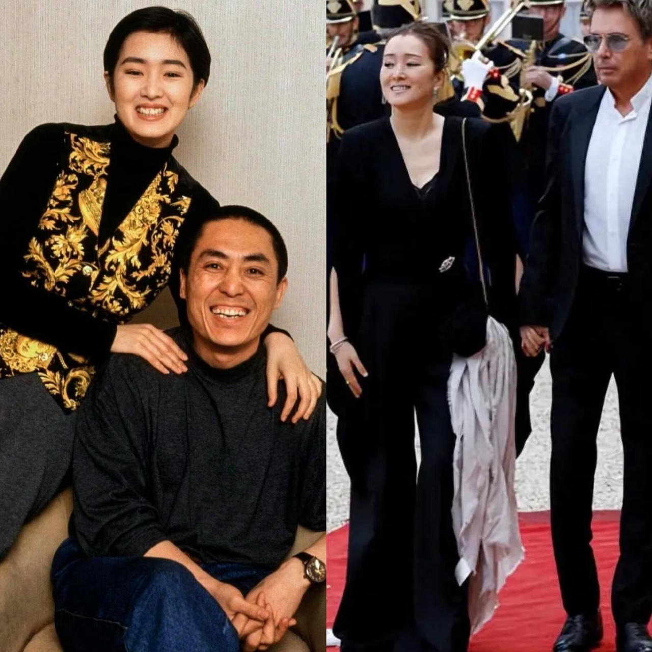 现在最意难平的男人，估计就是张艺谋了，马克龙来华，带着巩俐夫妇，这俩人都跟着