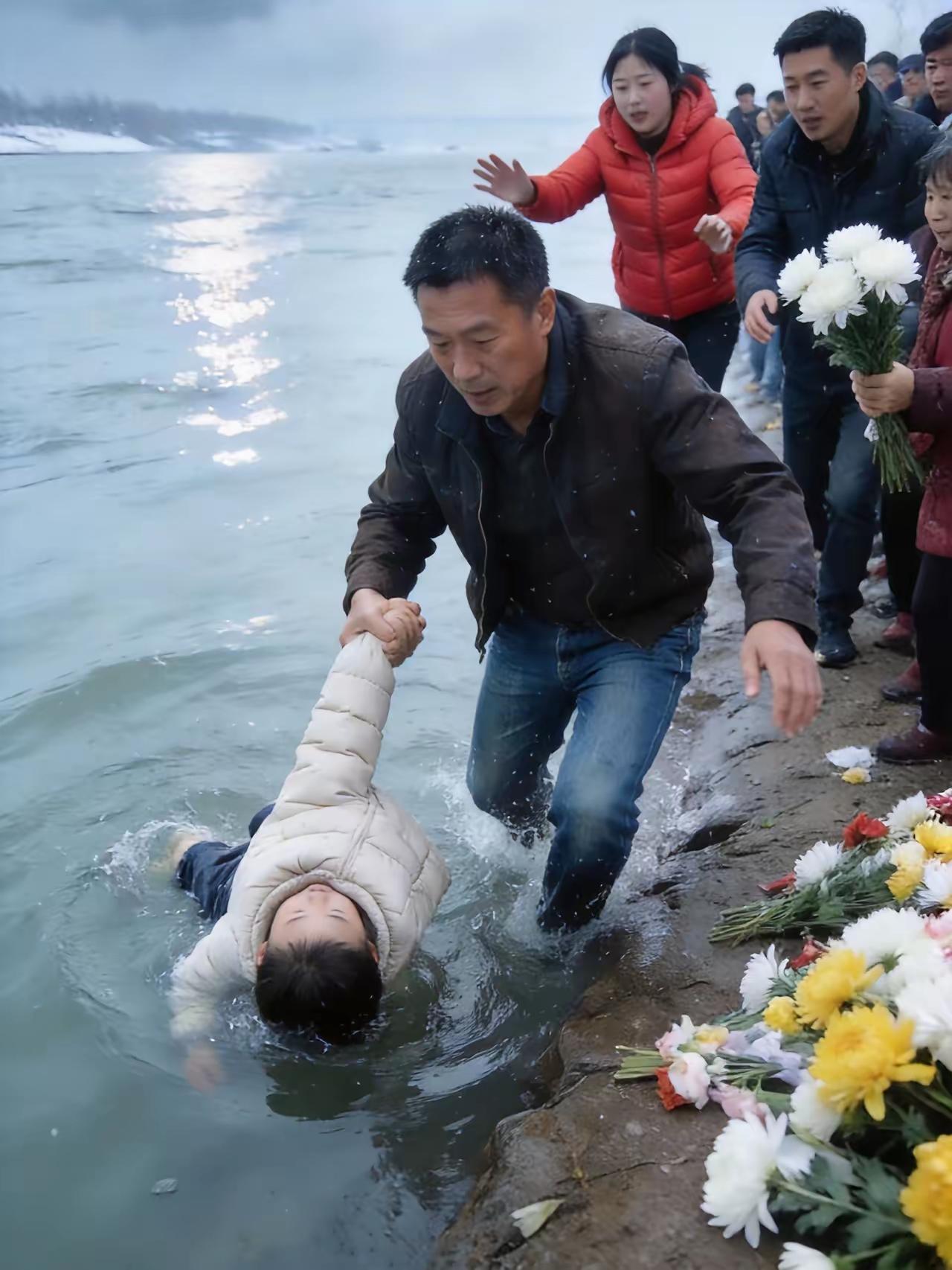 52岁的退伍军人刘仁岗，婚期都定好了，却为了救一个落水的孩子永远离开了。这位四