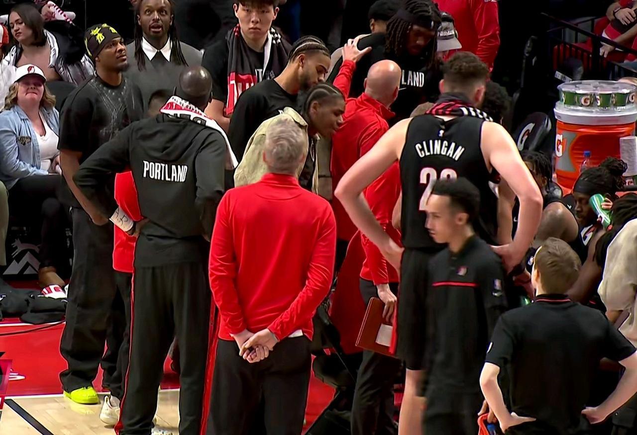 赔了夫人又折兵……斯普利特你不得不相信玄学：dnp杨瀚森，开拓者五连胜遭终结