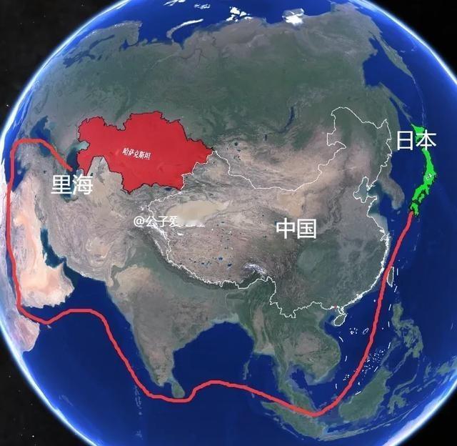 稀土出海不靠中国！哈萨克首次签37亿协议锁定里海通道，日本投资港口+核能护航全球