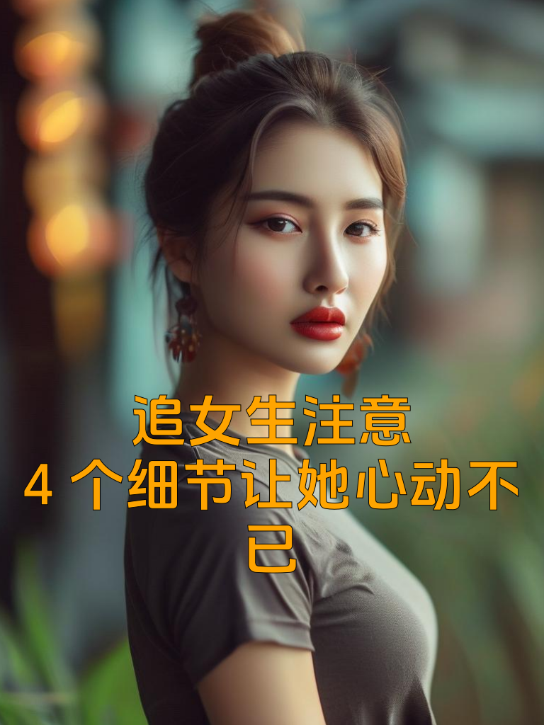 追女生注意：4个细节让她心动不已