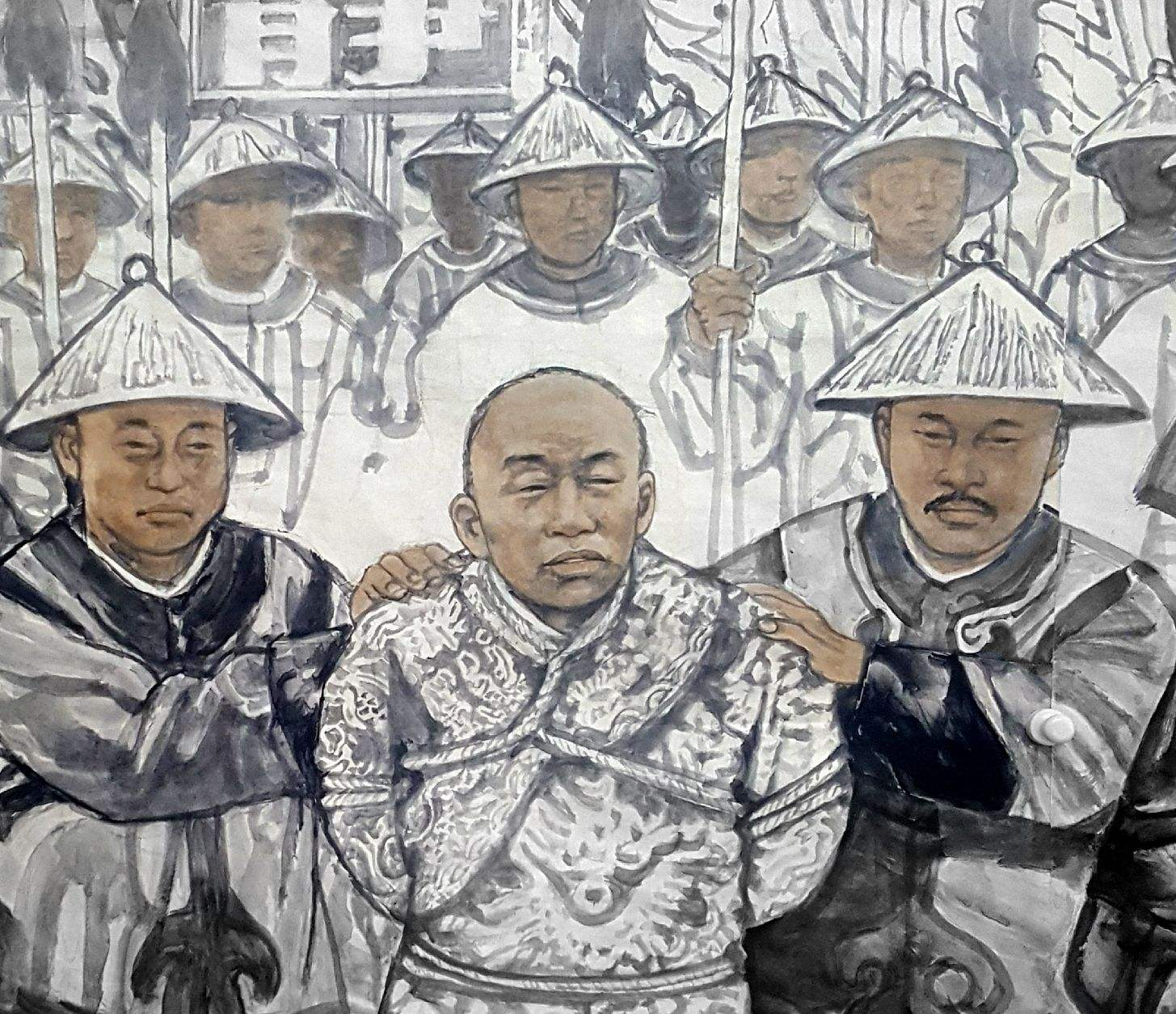1868年，大太监安德海大婚，迎娶19岁的戏班名角九岁红，在酒楼大摆筵席。恭亲王