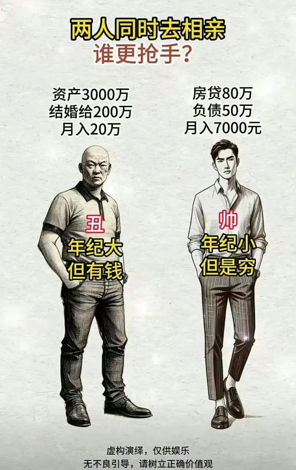 问都不要问，一定是左边抢手啊！