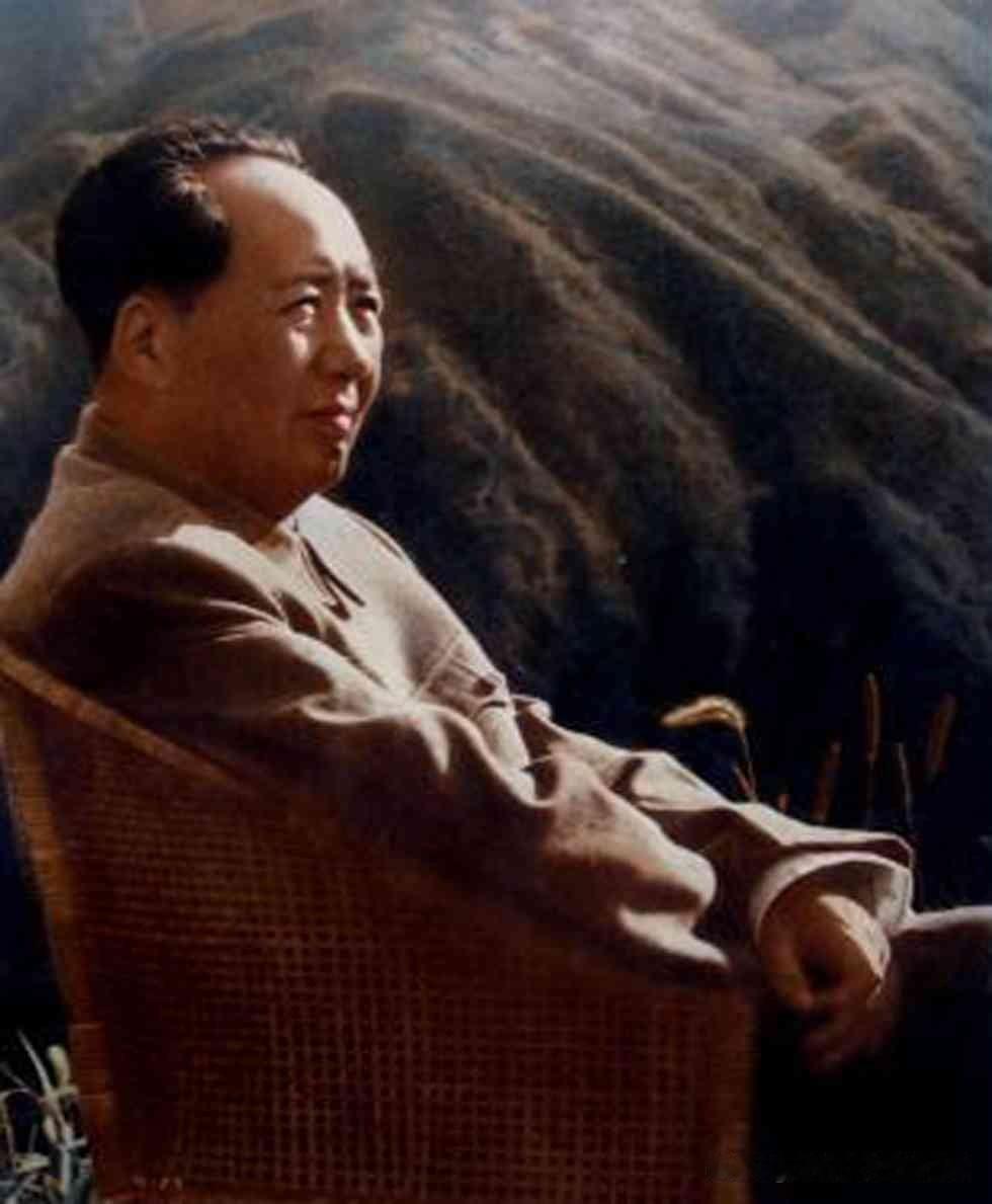 《毛泽东在庐山》……1961年李进拍摄的摄影作品