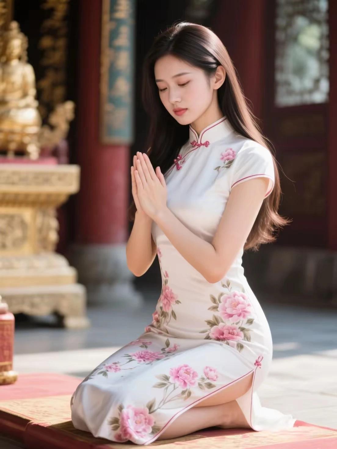 上联：暮鼓惊飞千林鸟下联：香火缭绕几股烟