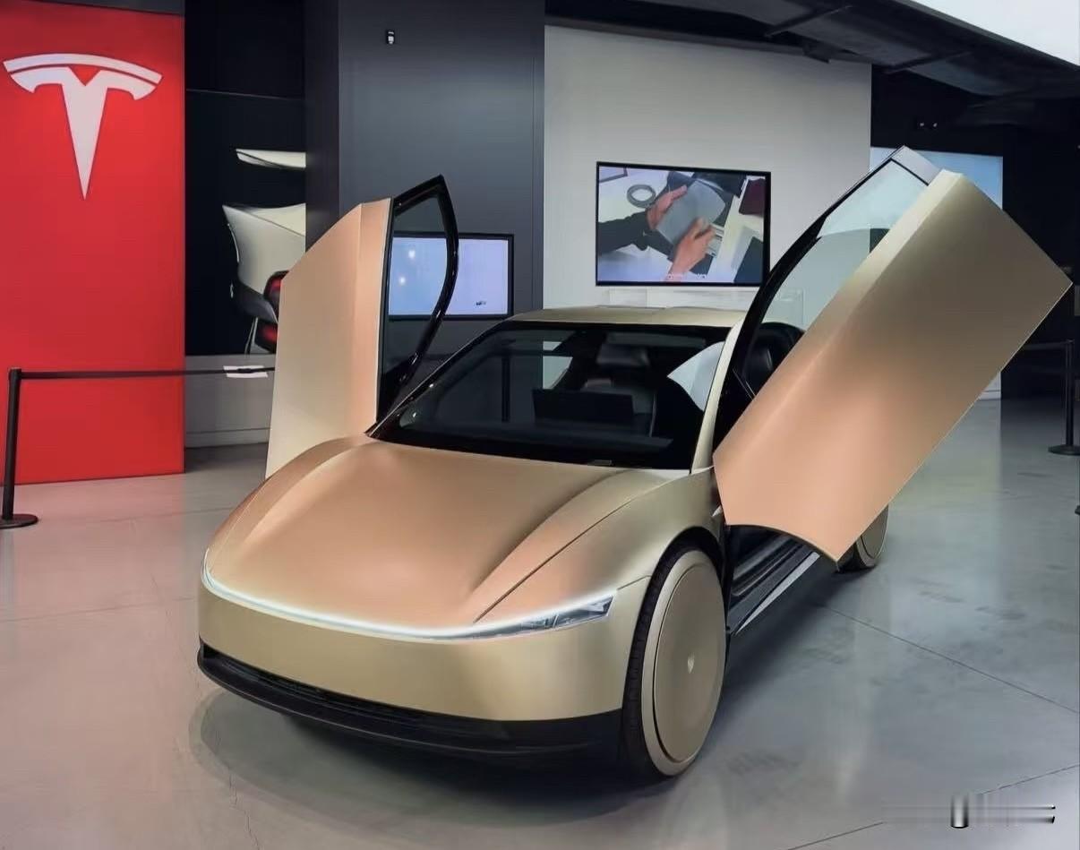 1公里成本只要0.2美元⁉️特斯拉这是掀翻整个汽车行业全球第一台没有方向盘