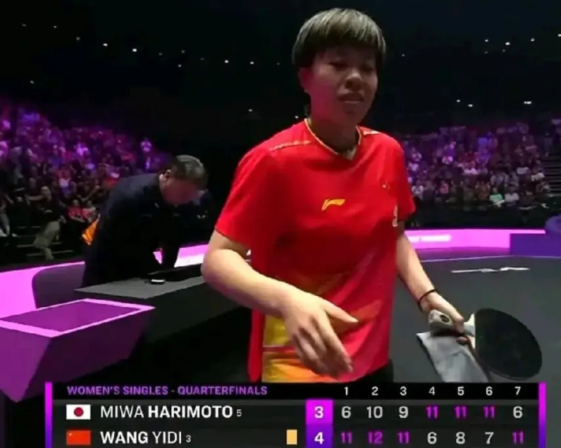 全村唯一的希望，wtt法国冠军赛，在法国球迷加油声一边倒的情况下4-3赢下张本美