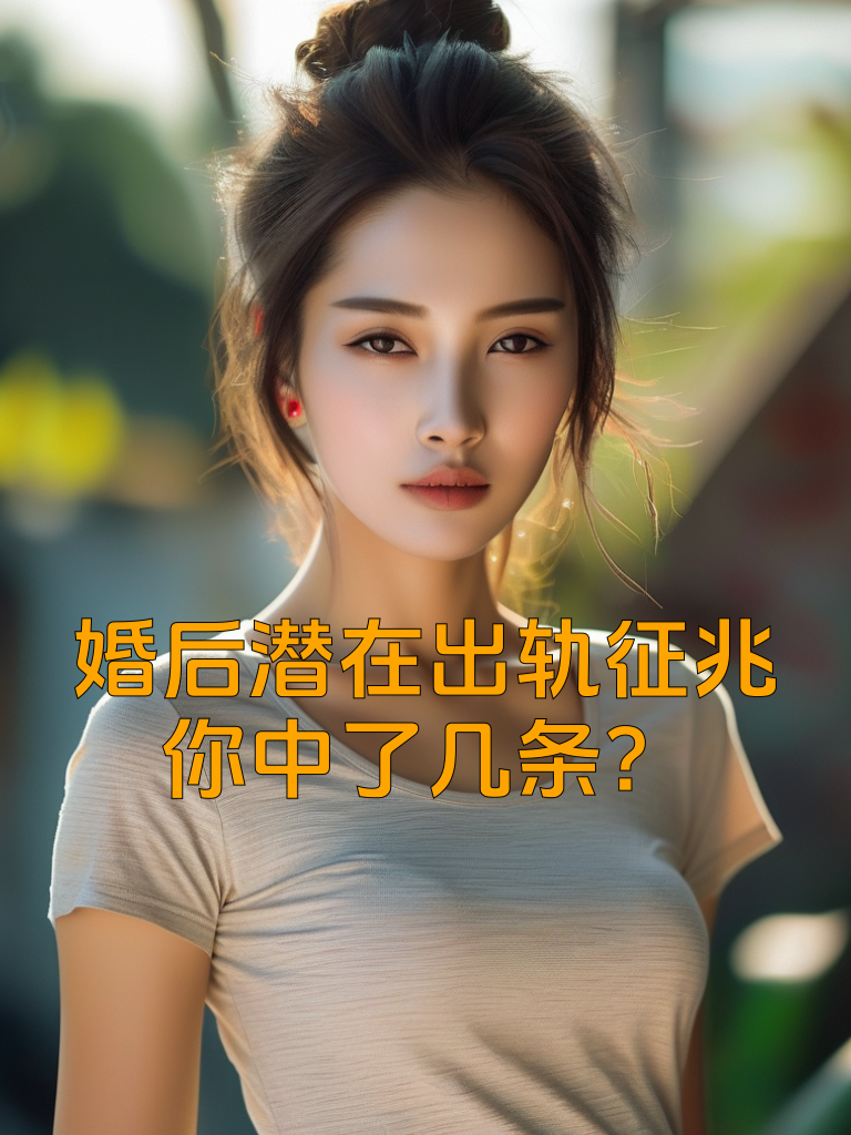婚后潜在出轨征兆，你中了几条？
