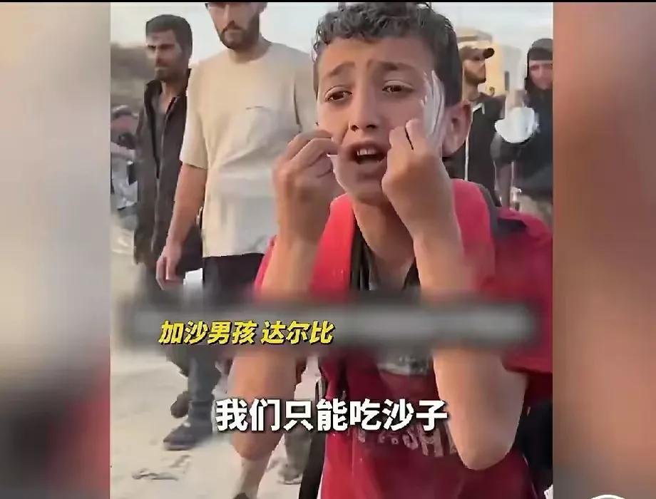 加沙的小孩说他只能吃沙子，可是辛瓦尔的孩子为什么上了瑞士国际学校？辛瓦尔的老婆