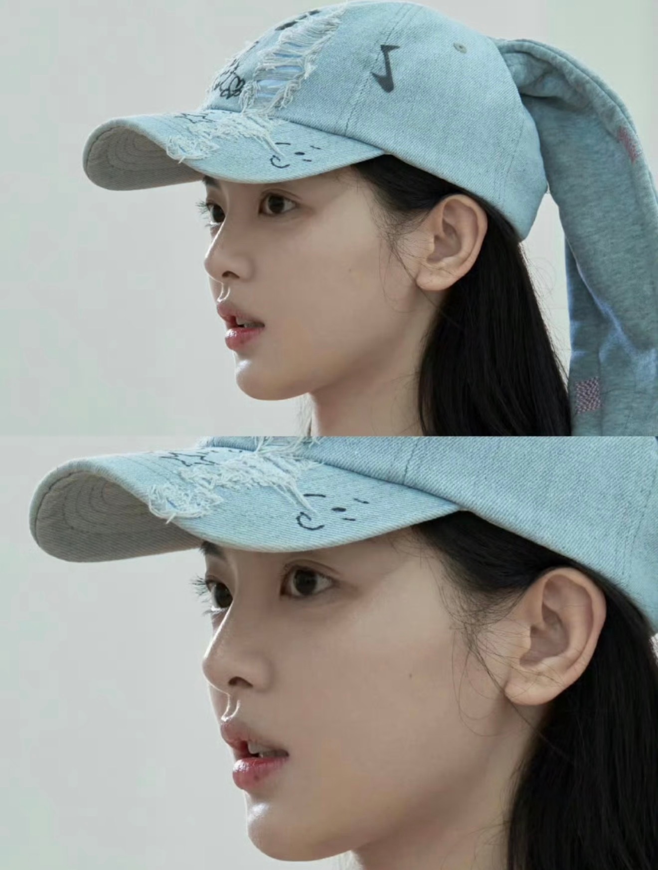 谁懂杨超越这个下巴兜多好看