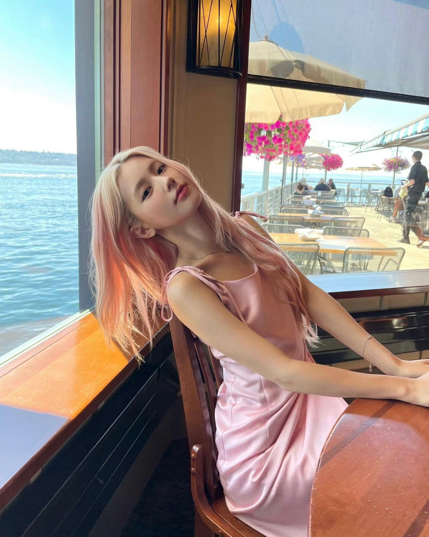 最喜欢的一组赵美延夏日照片🌴🍧​​​