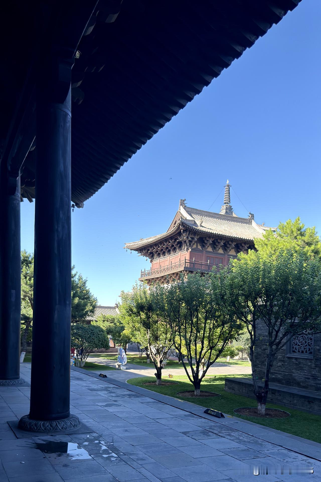 晋观土木｜上寺雄姿宝塔凌云-大同游第五天华严寺上寺时隔两年，二